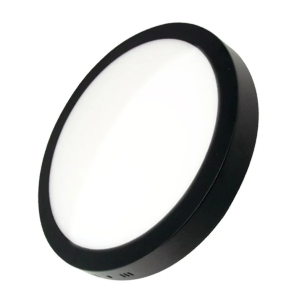 Ack AP03-02401 24W Siyah Yuvarlak Sıva Üstü Led Panel 3000K Günışığı