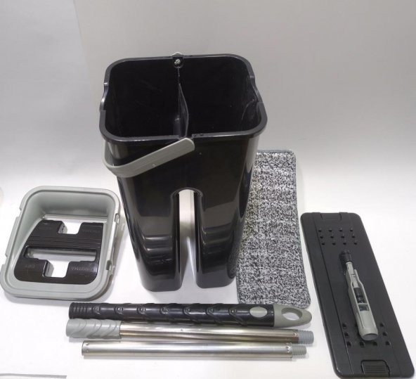 Pratik Mikrofiber Tablet Mop 5 Paspaslı Temizlik Set Smart Mob Sihirli Yeni Nesil Microfiber Mob - 5