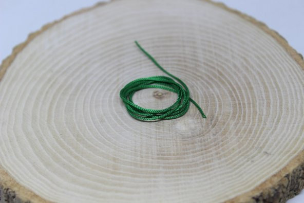 Paraşüt İpi Yeşil 0.8mm / 1 metre (0.8mm ve üzeri taşlar için)