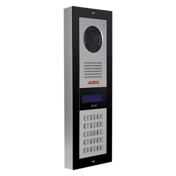 Audio 003003 Bus Plus 2x16 Kart Okuyuculu LCD Ekranlı Zil Paneli Mekanik Butonlu - 2