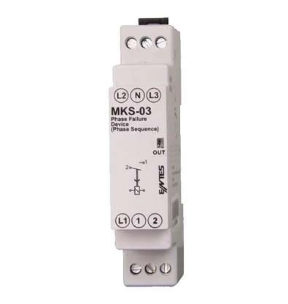 Entes MKS-03 Motor Faz Koruma Rölesi