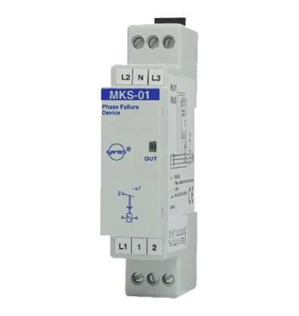 Entes MKS-01 Motor Faz Koruma Rölesi