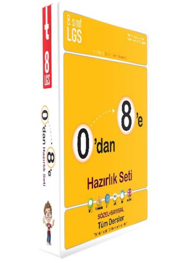 0dan 8e Hazırlık Seti Konu Tekrarlı - Tonguç Yayınları