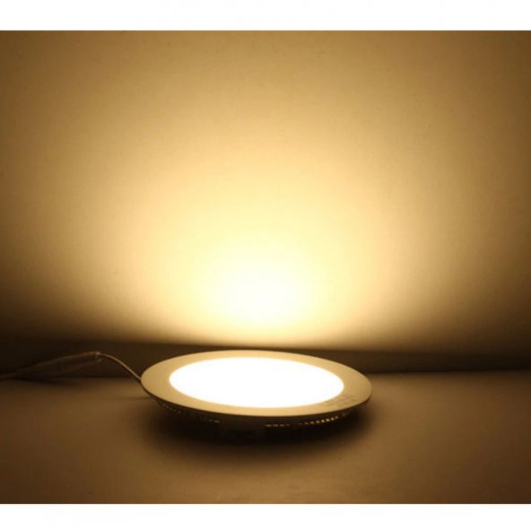 Ack AP01-02000 20W Yuvarlak Sıva Altı Led Panel 3000K Günışığı - 2