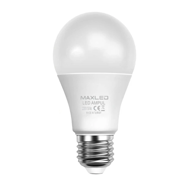 Maxled 9W Led Ampul 6500K Beyaz Işık E27