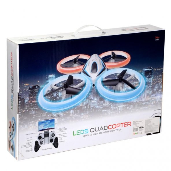 Q9 Drone Neon Işıklı Kamerasız  - Gepettoys - 4