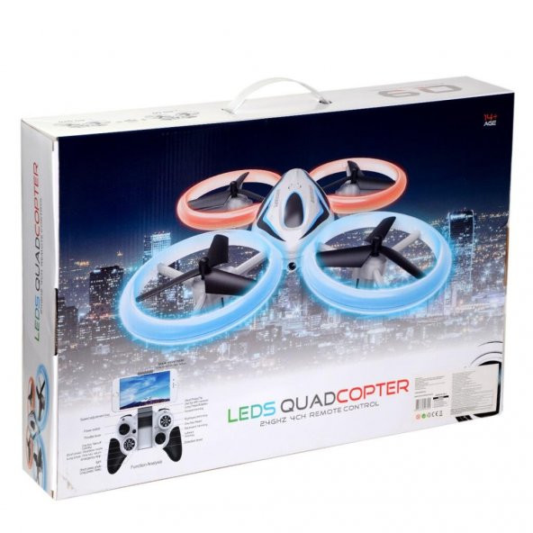 Q9 Drone Neon Işıklı Kamerasız  - Gepettoys - 6