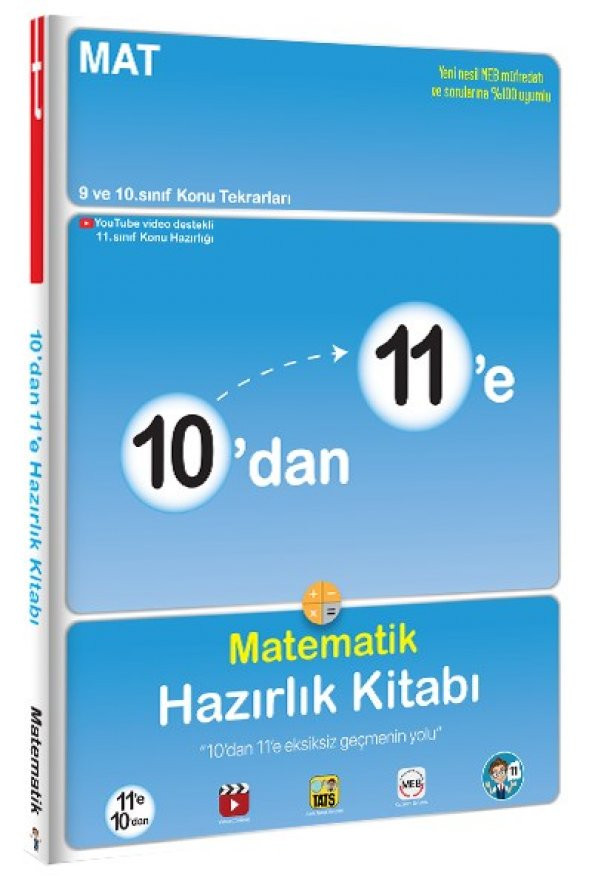 10dan 11e Matematik Hazırlık Kitabı - Tonguç Yayınları