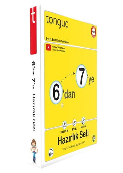 6dan 7ye Hazırlık Seti Konu Tekrarlı - Tonguç Yayınları