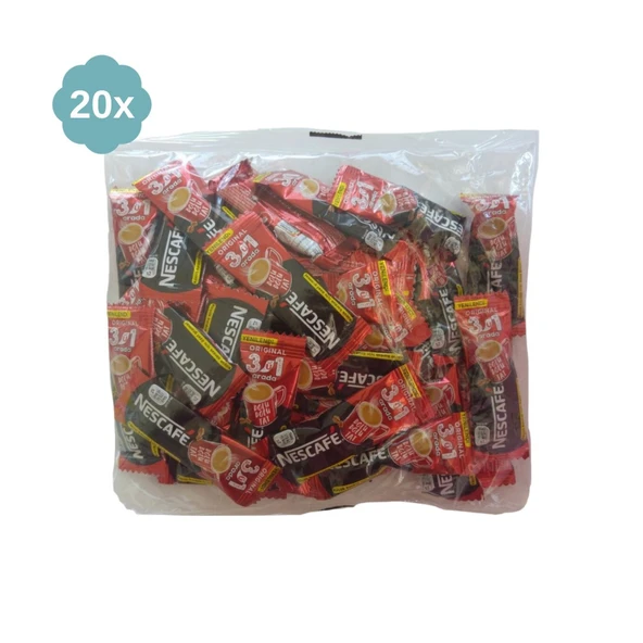 Nescafe Original 3ü 1 Arada 9 gr 40lı 20 Adet - 4