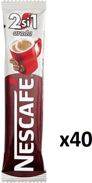 Nescafe 2si1 Arada 5 gr Ikramlık Kahve 1 Koli 20 Paket - 6