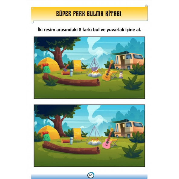 Herkes İçin SÜPER Fark Bulma Kitabı - Resim 5