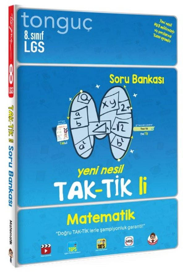 8. Sınıf Matematik Taktikli Soru Bankası - Tonguç Yayınları