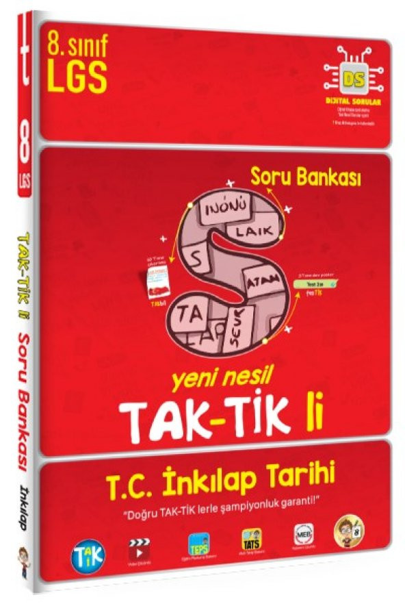 8. Sınıf T.C. İnkılap Tarihi ve Atatürkçülük Taktikli Soru Bankası - Tonguç Yayınları