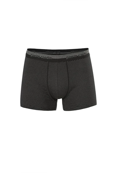 Pierre Cardin Erkek 3'lü Boxer Çizgili/Düz - 4