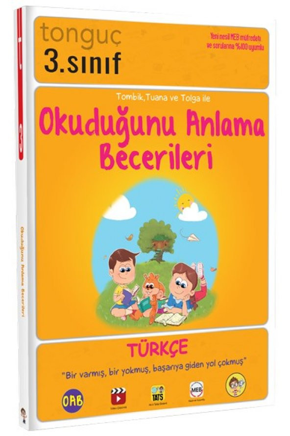 3. Sınıf Türkçe Okuduğunu Anlama Becerileri - Tonguç Yayınları