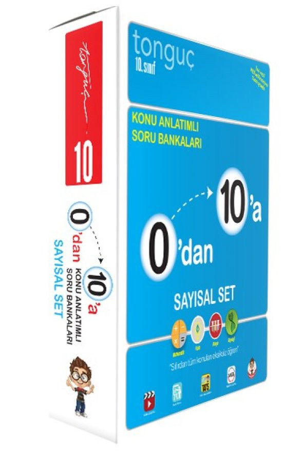 0dan 10a Konu Anlatımlı Soru Bankası SAYISAL Set - Tonguç Yayınları