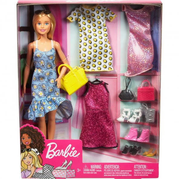 Barbie Kıyafet Kombinleri Oyun Seti GDJ40 - 2