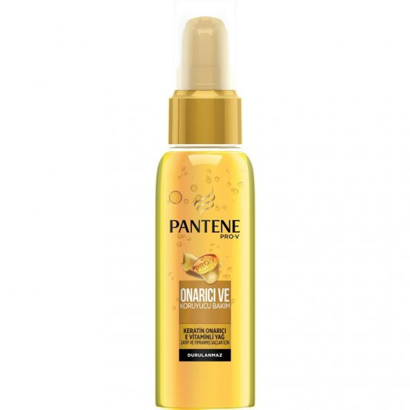 Pantene Saç Bakım Yağı Keratin Özlü Onarıcı E Vitaminli 100 ML - Resim 2