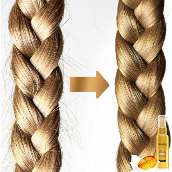 Pantene Saç Bakım Yağı Keratin Özlü Onarıcı E Vitaminli 100 ML - Resim 6