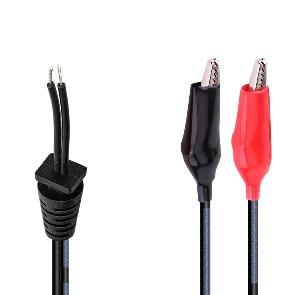 Weko Yerli Üretim 1.2 Metre Krokodil Uçlu Yedek Adaptör Kablosu-77415