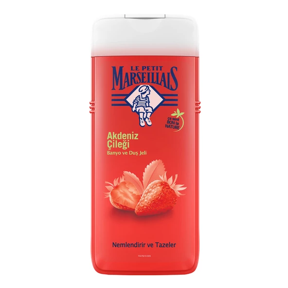 Le Petit Marseillais Duş Jeli Akdeniz Çileği 400 Ml - 1