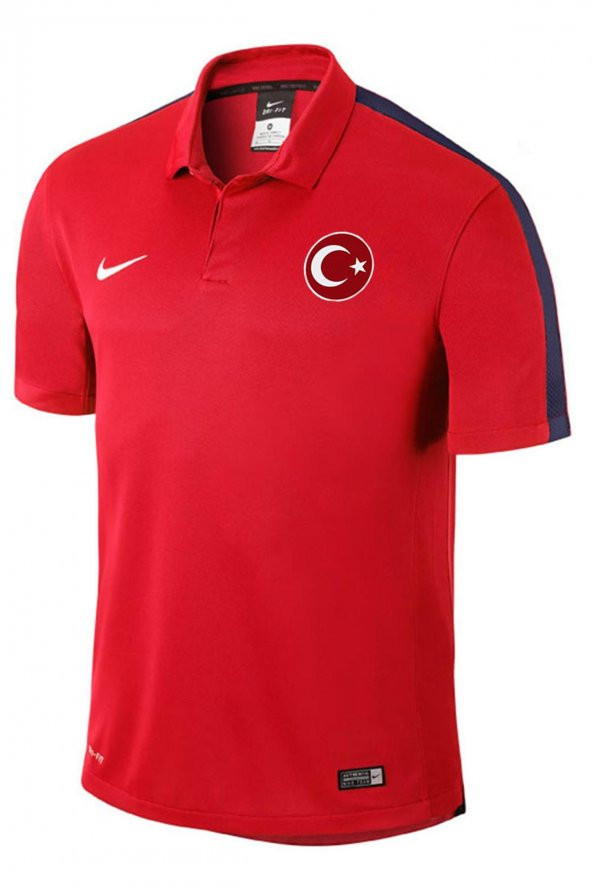 Nike Çocuk Milli Takım Baskılı Polo Tişört Turuncu 646405-662