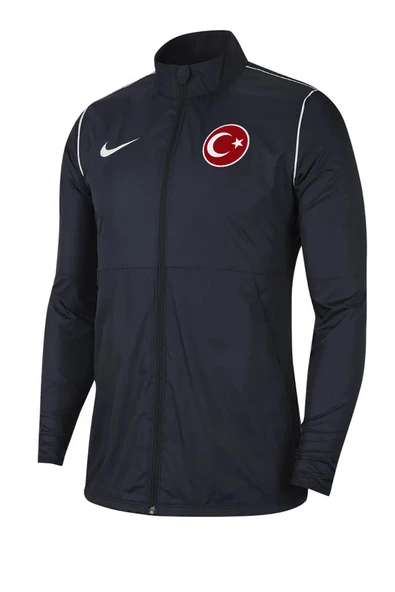 Nike RPL Park20 Milli Takım Baskılı Yağmurluk BV6881 Siyah