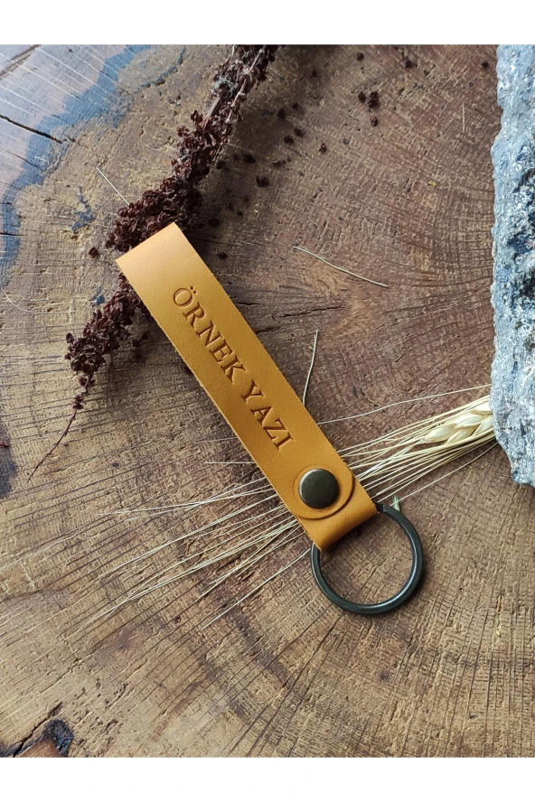 El Yapımı Deri Anahtarlık - 2