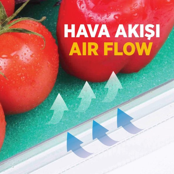Buzdolabı Meyve & Sebze Matı Nem Önleyici ve Küften Koruyucu Mat - 5