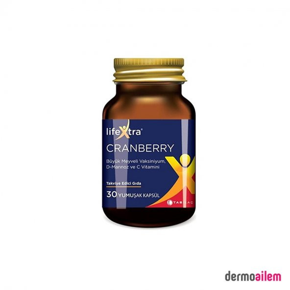 Tab Lifextra Cranberry 30 Kapsül