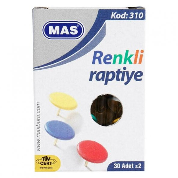 Mas Renkli Raptiye 310