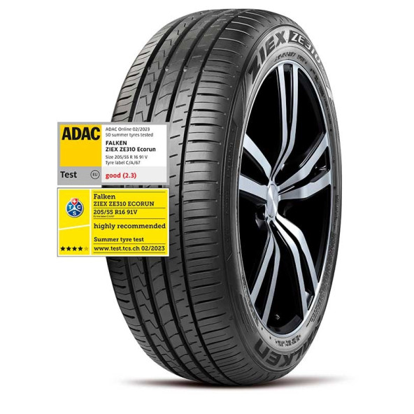 Falken 185/60 R15 84H Ziex ZE310 Ecorun Oto Yaz Lastiği (üretim 2024) - 5