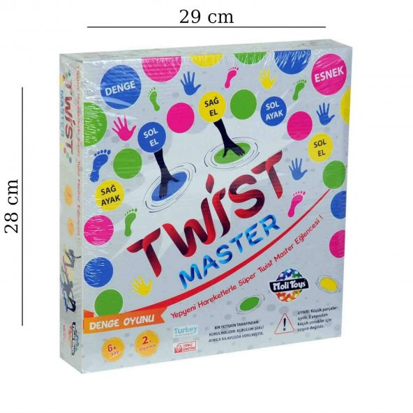 Moli Kutulu Twister Master Aile Oyunu