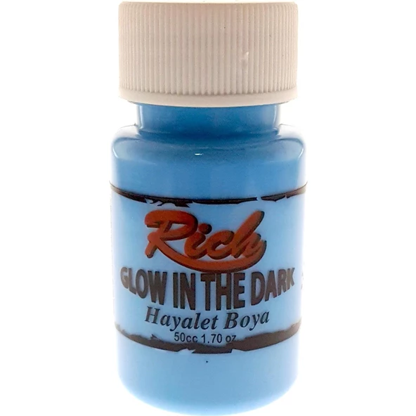 Rich Karanlıkta Parlayan Hayalet Boya 50 cc - 5