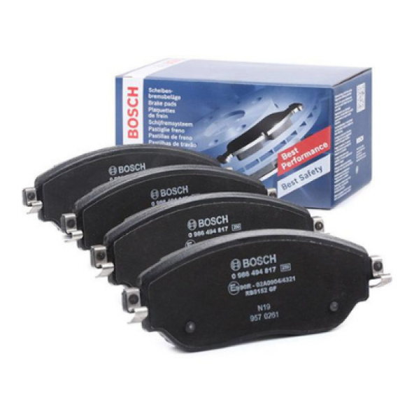 Fiat Talento 1.6 0986494817 Ön Fren Balatası Bosch ürün görseli