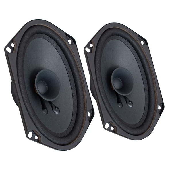 FULLSOUND 1420K 5X7 CM 200 WATT 2 YOLLU VOLKSWAGEN CADDY-COURİER-FORD MİNİ OVAL OTO HOPARLÖR (2Lİ TAKIM)