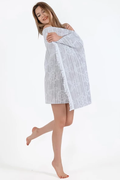 Marine 75x150 cm Plaj Havlusu Peştemal Havlu - 6