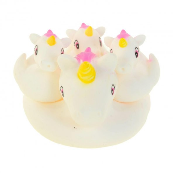 Kutulu Soft Sesli Sevimli Unicorn Ailesi - 2