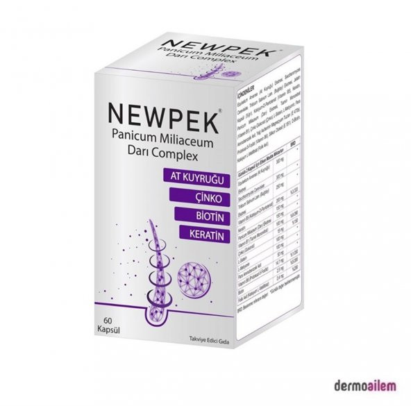 Newpek Panicum Miliaceum Darı Complex 60 Kapsül