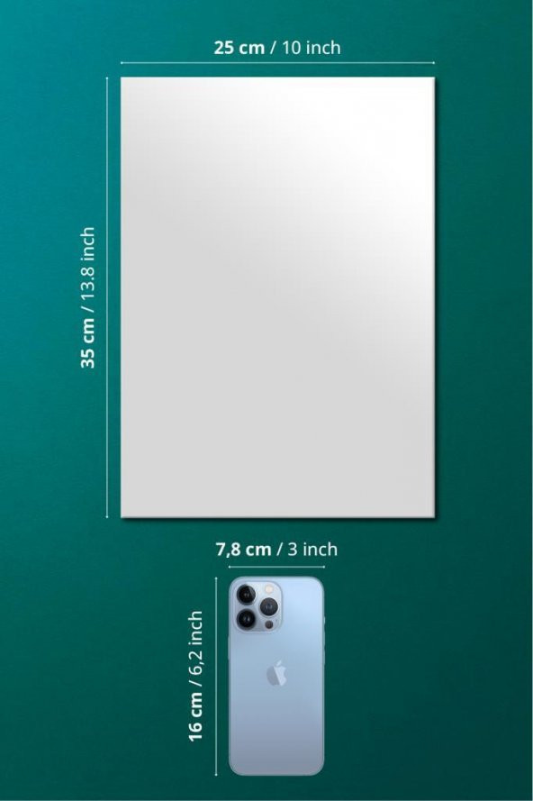 25x35 cm Pres Kompozit Plaka 8li Paket - 3