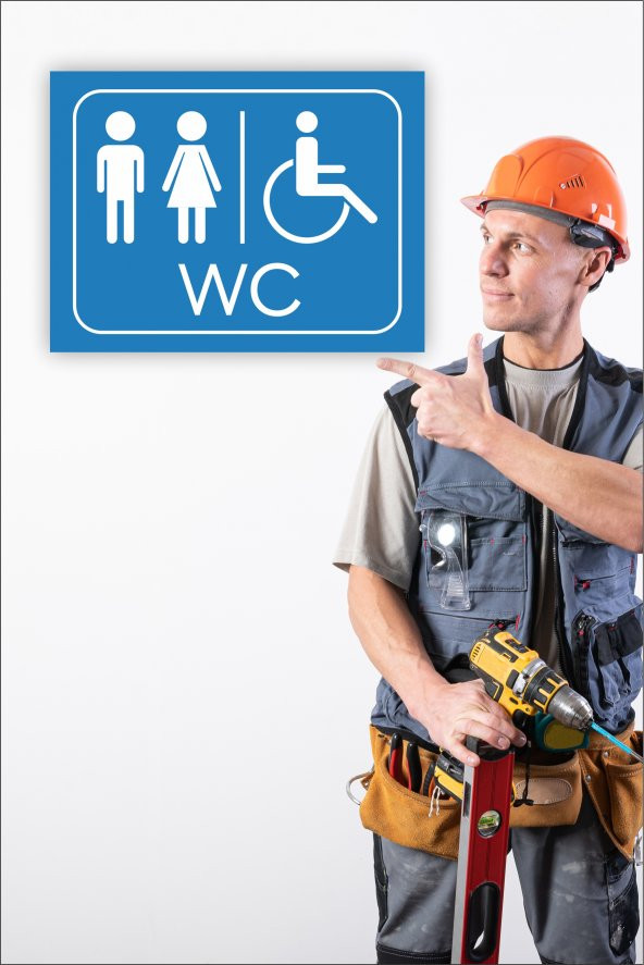 karbonsoft Wc Tuvalet Tabelası Kapı Ve Duvar Yönlendirme Tabelası