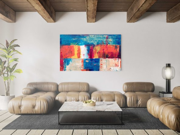 karbonsoft Çok renkli dağınık MDF kesme tablo - 3