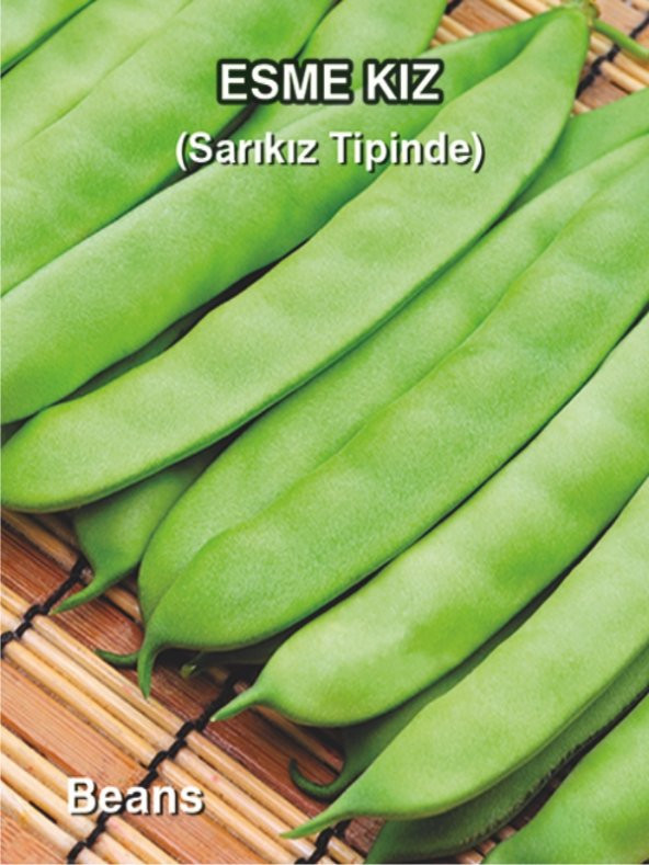 karbonsoft Fasülye Tohumu -ESMEKIZ (Sarıkız Narin)-250 Gr