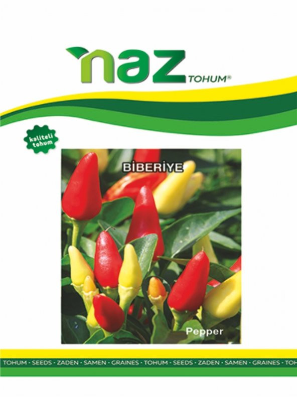 TarlaBahce Biber Tohumu -Şebnem (biberiye)-NAZ-25 Gr