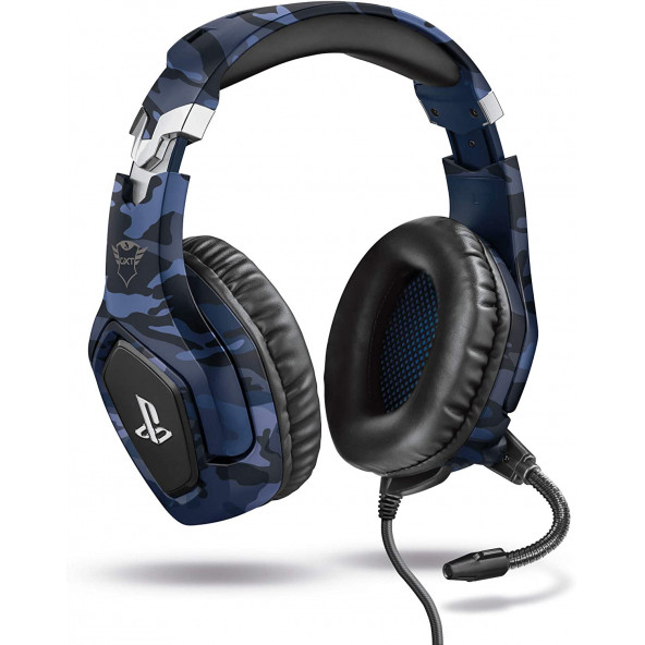 TRUST FORZE-B GAMING HEADSET GXT 488 MAVİ KAMUFLAJ KULAKLIK  -OUTLET-