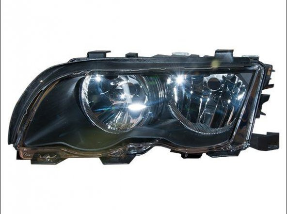 BMW E46 SEDAN KOMPLE SOL FAR SİYAH 1998-2001 WENDER 63126902745 ürün görseli