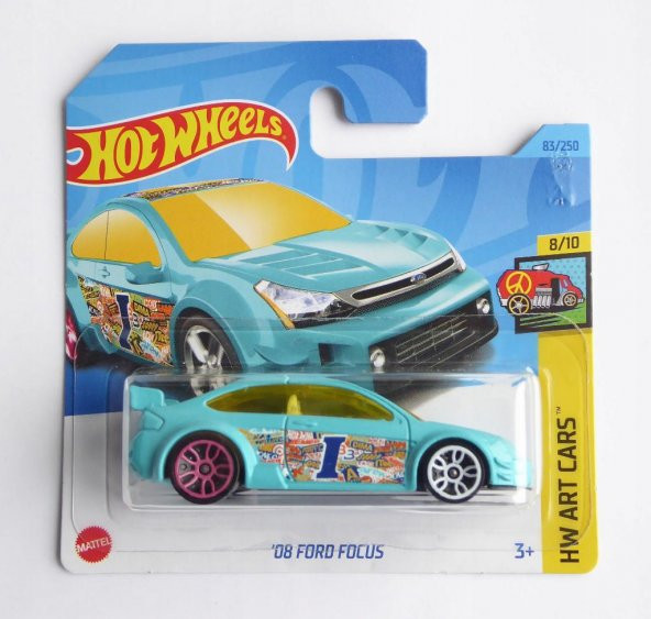 Hot Wheels Tekli Arabalar 08 Ford Focus HKH51-M521