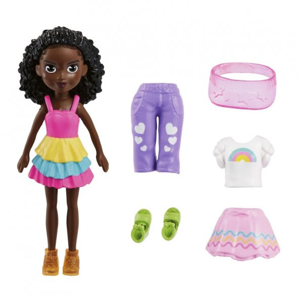 Polly Pocket ve Moda Aksesuarları Oyun Setleri HNF50-HKV84 - 2