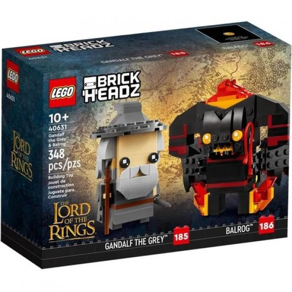 LEGO Brickheadz 40631 Gri Gandalf ile Balrog™ - 1